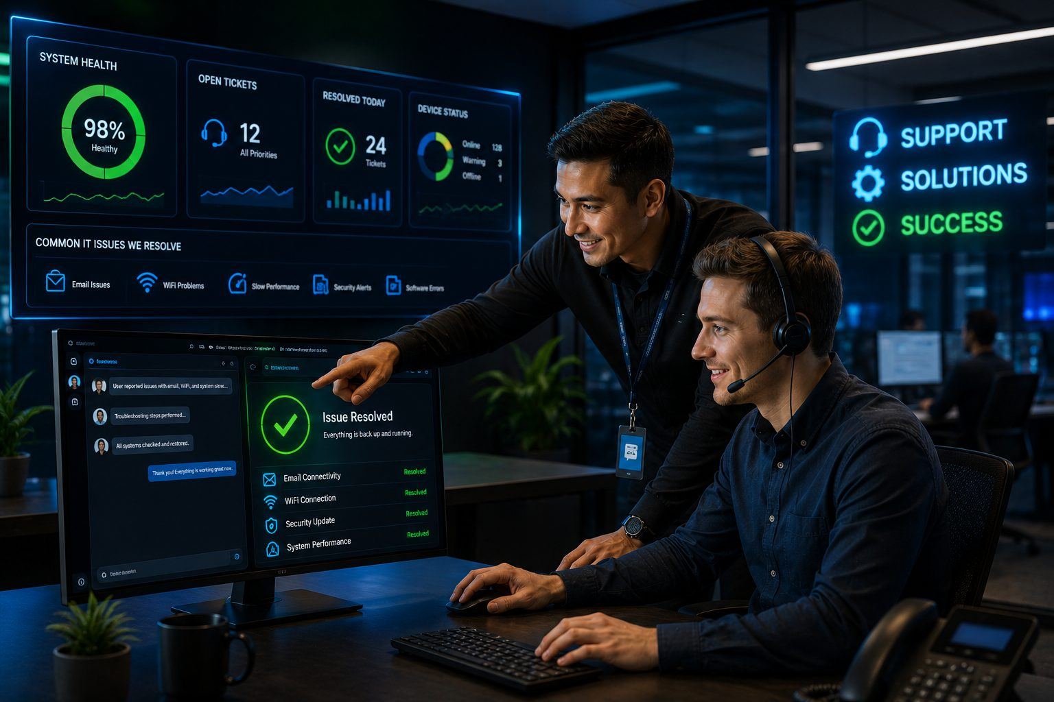 Common IT Support Issues Businesses Face in Washington DC — image from the current DCI TECH USA article