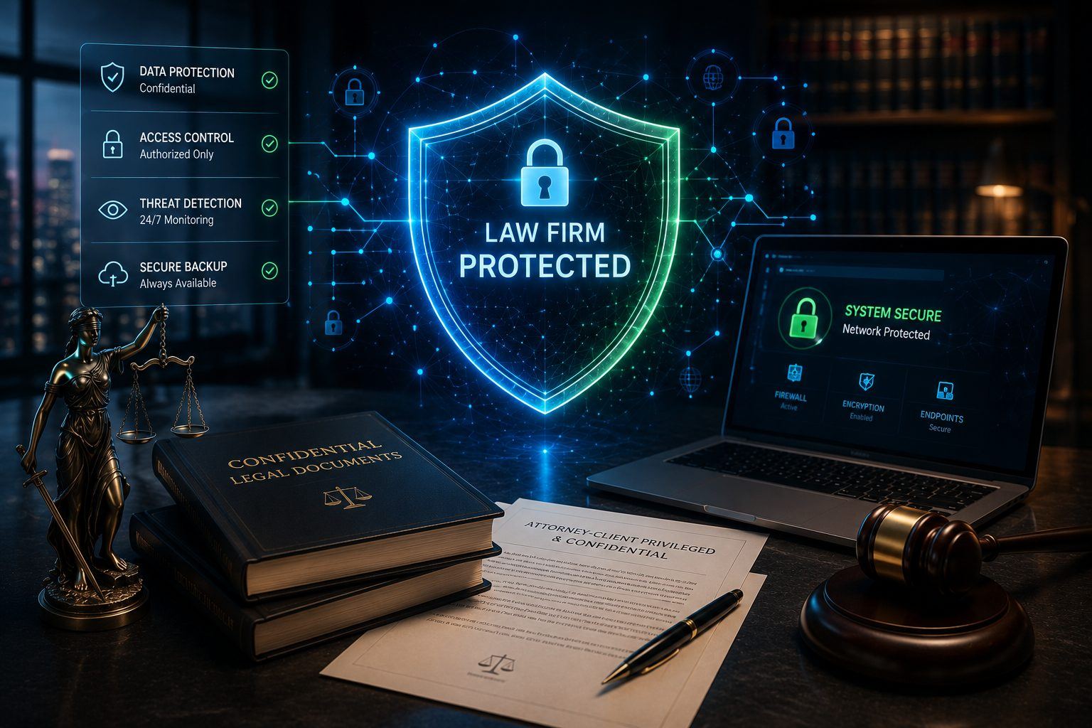 Cybersecurity for Law Firms in Washington DC — What Your IT Provider Should Be Doing — image from the current DCI TECH USA article