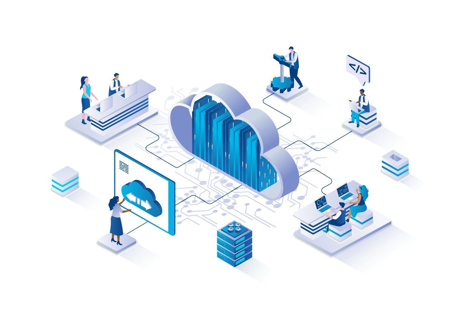 What Are the Benefits of Cloud Services for Businesses? — image from the current DCI TECH USA article